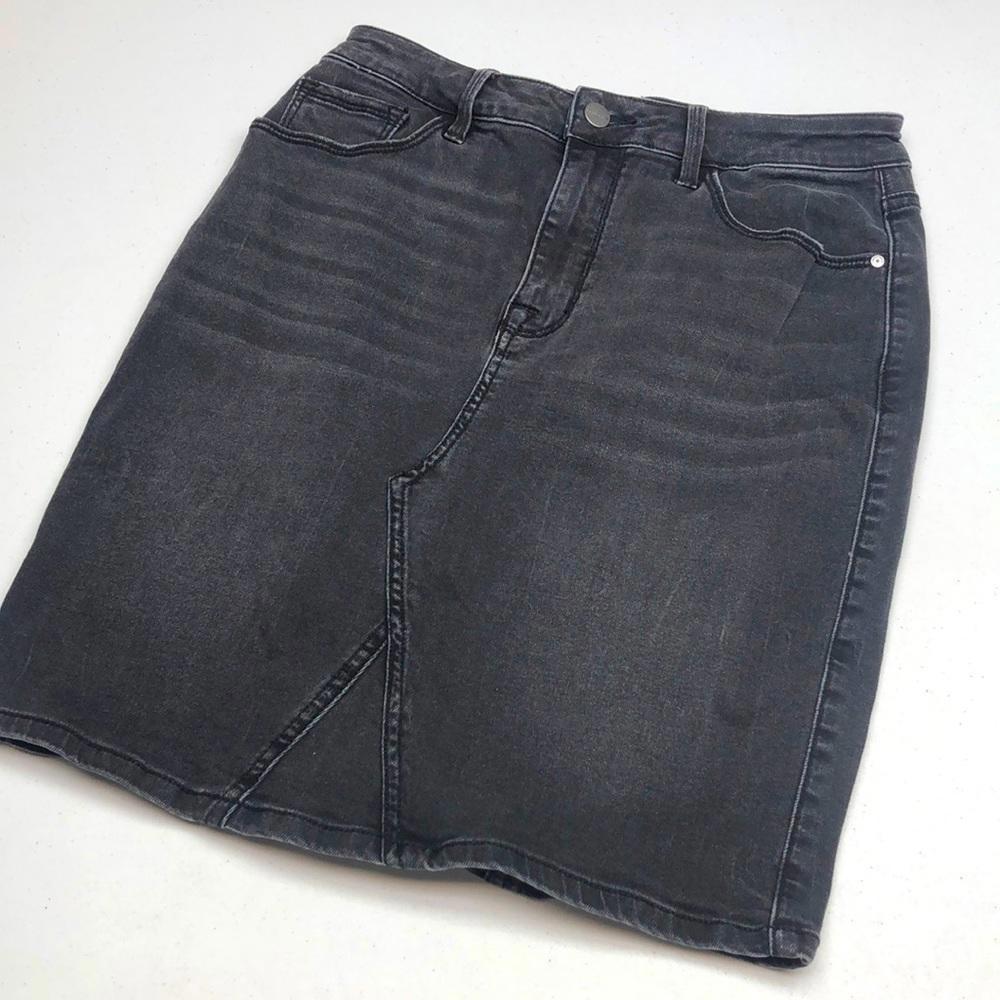 DESIGNER SANCTUARY BLACK JEAN SKIRT 4/27x16 😎
